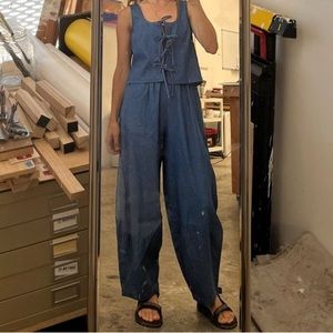 Feeling Space Dark Denim Studio Pants